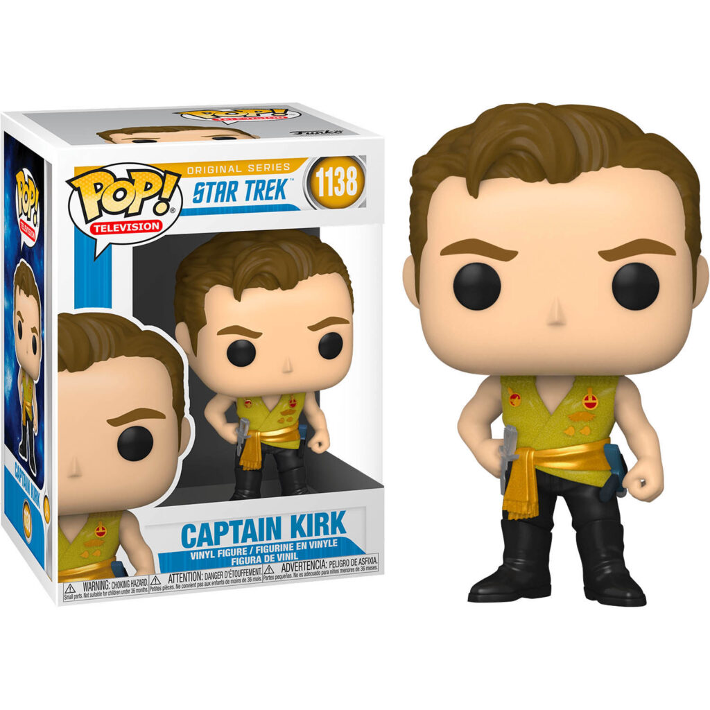 Star Trek: The Original Series Captain Kirk in Chair Pop! Vinyl Figure