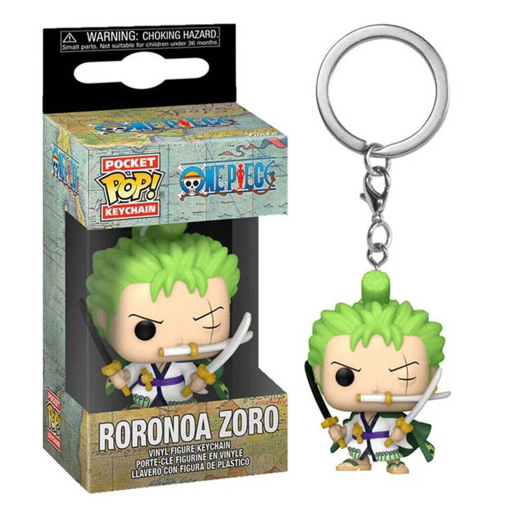 One Piece Roronoa Zoro Pocket Pop! Keychain