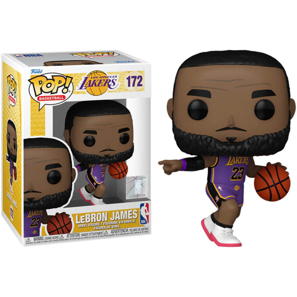 NBA LA Lakers LeBron James Pop! Vinyl Figure