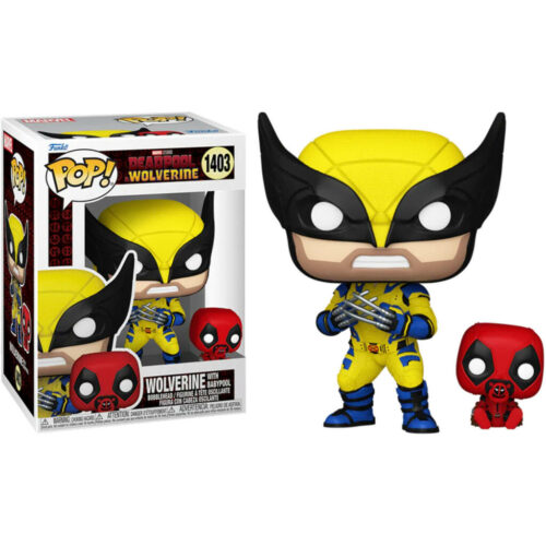 Deadpool & Wolverine with Babypool Pop! Vinyl Figure