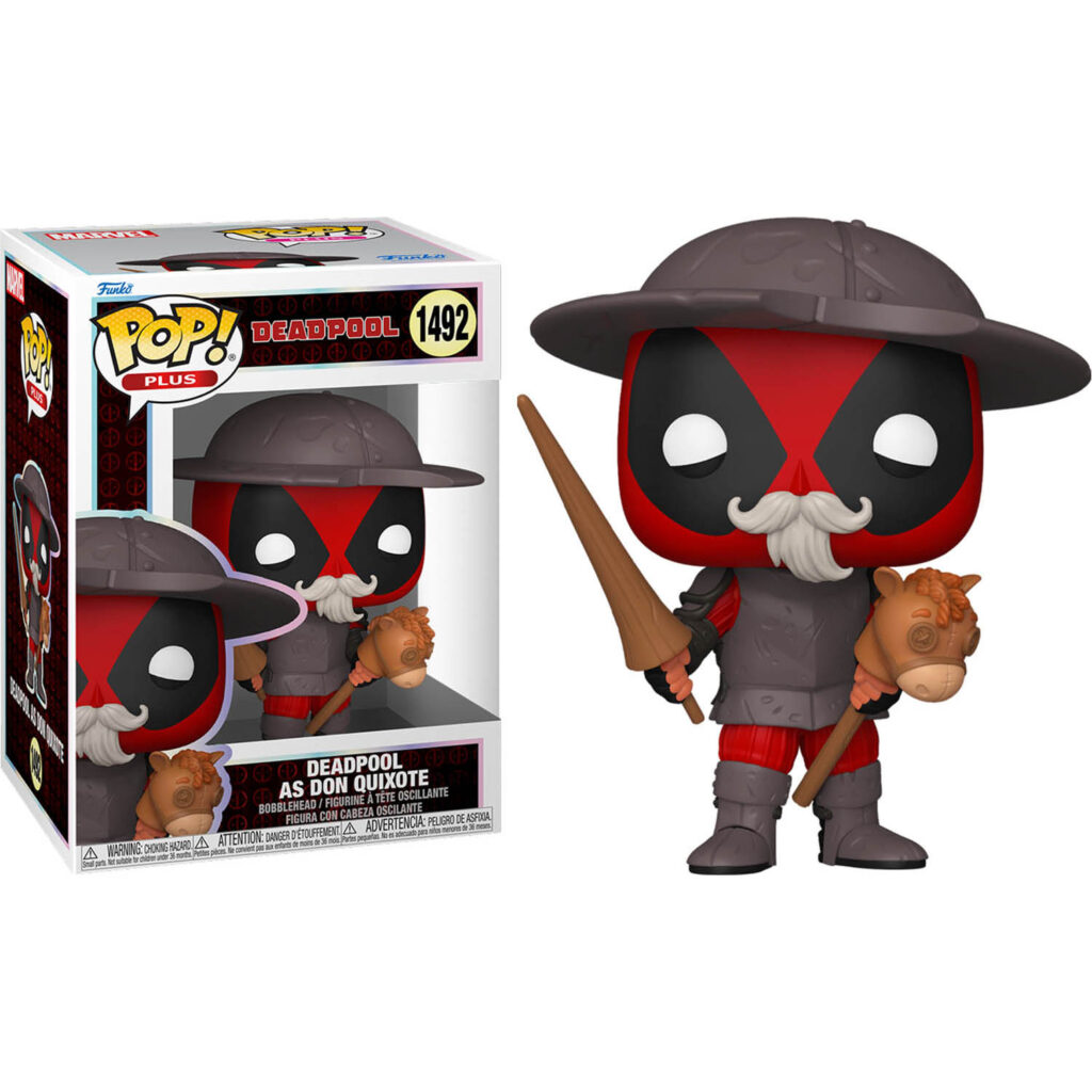 Deadpool Literary Classics Deadpool as Don Quixote Pop! Vinyl Figure