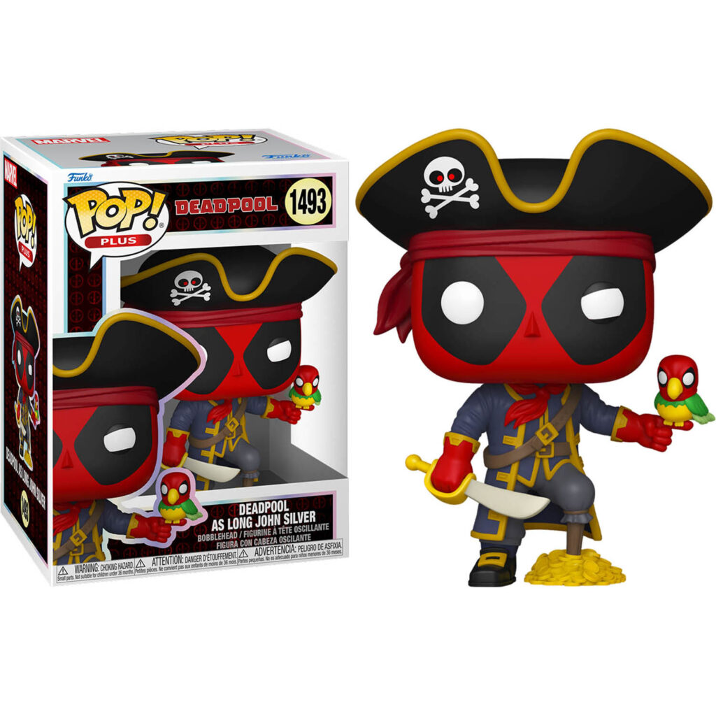 Deadpool Literary Classics Deadpool as Long John Silvers Pop! Vinyl Figure