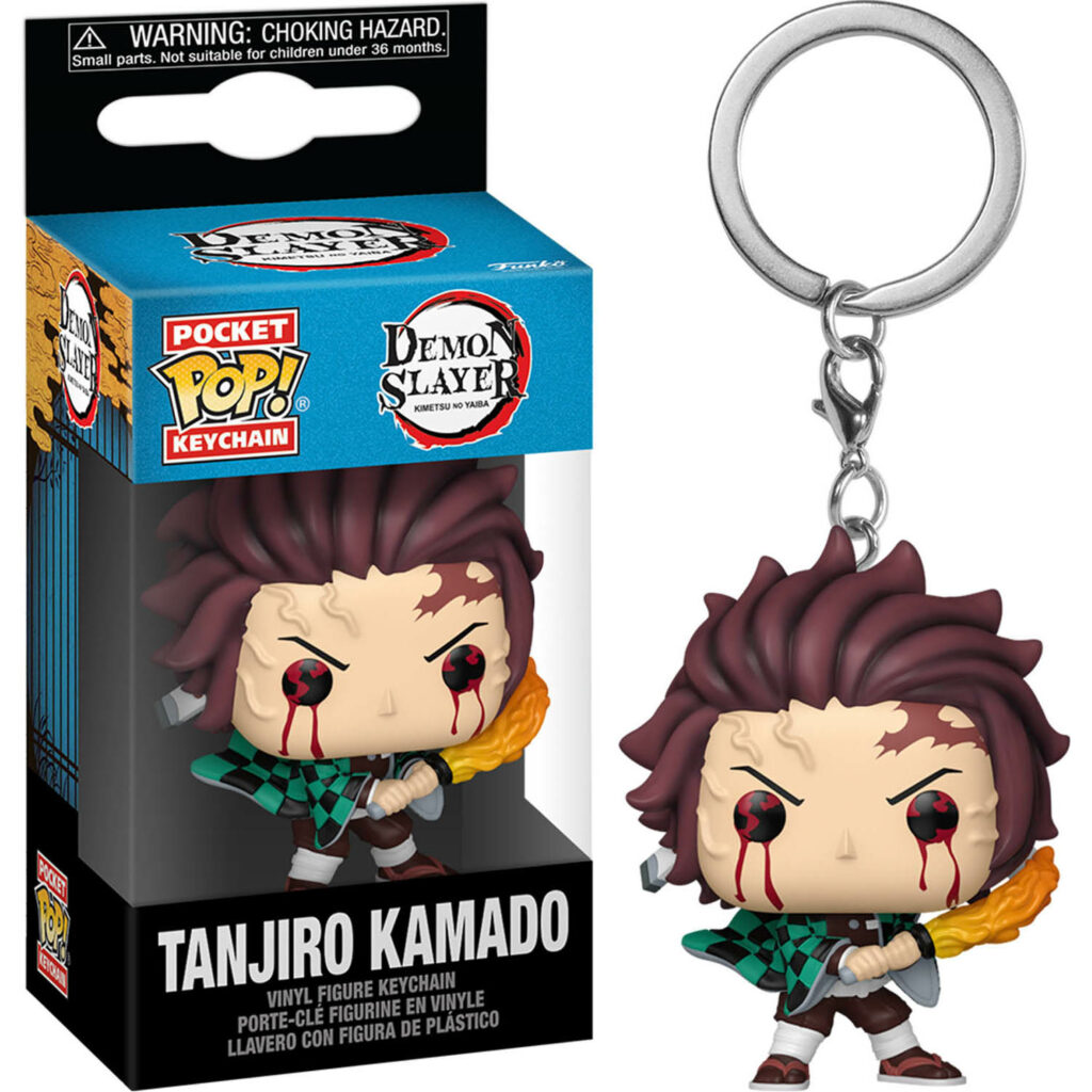 Demon Slayer Tanjiro Kamado (Sun Breathing) Pocket Pop! Keychain