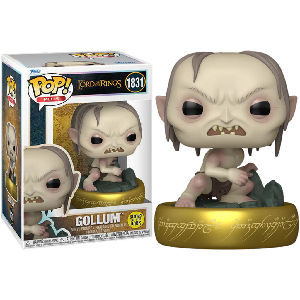 The Lord of the Rings Gollum GitD Pop! Vinyl Figure Plus