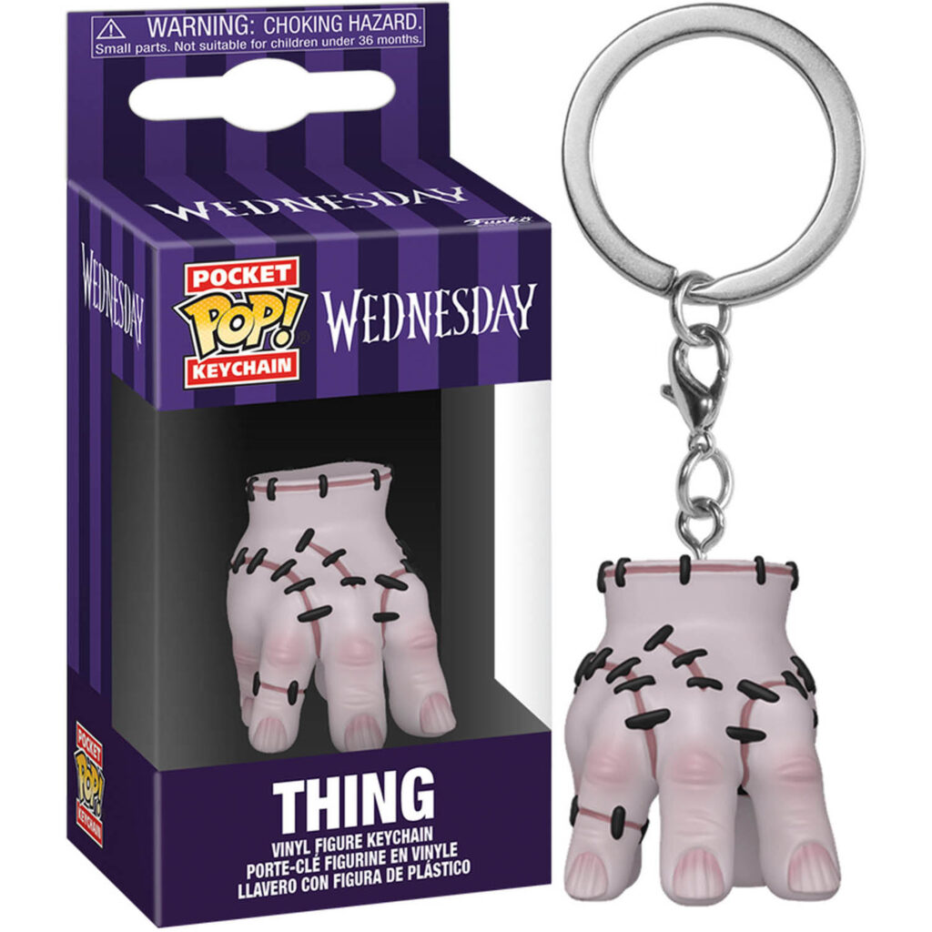 Wednesday Thing Pocket Pop! Keychain