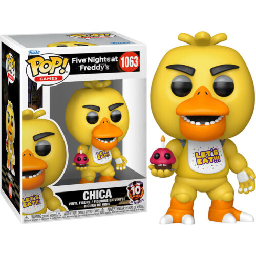 Five Nights at Freddys 10th Anniversary Chica Pop! Vinyl Figure