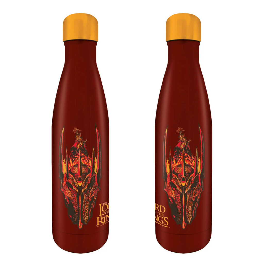 Lord Of The Rings Metal Drinks Bottle - The Wrath Of Sauron