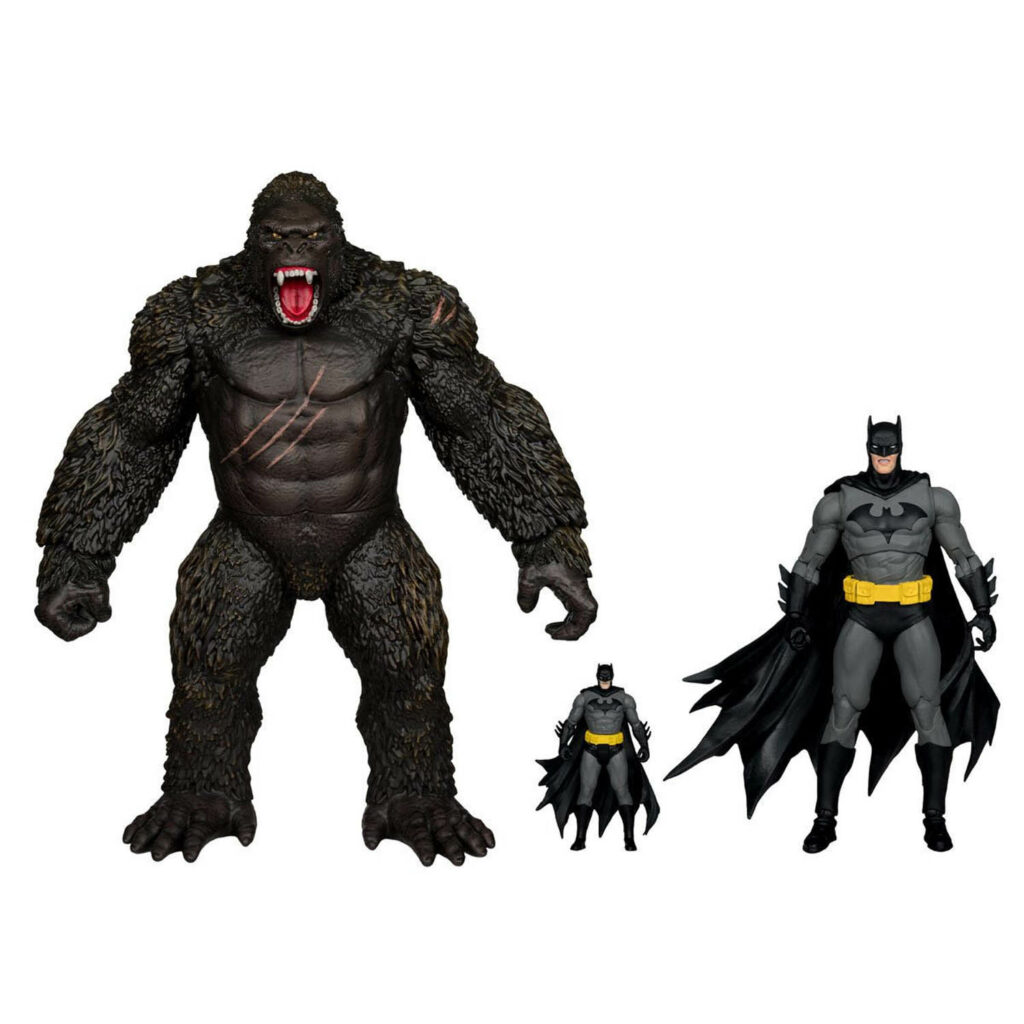 DC Multiverse Batman vs. Kong Megafig Action Figure 2-Pack