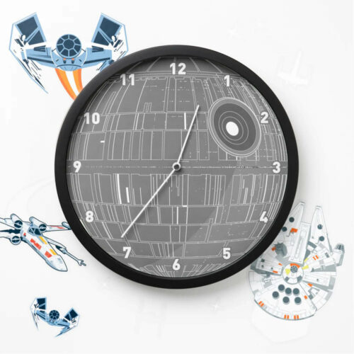 Star Wars Glow In The Dark Wall Clock