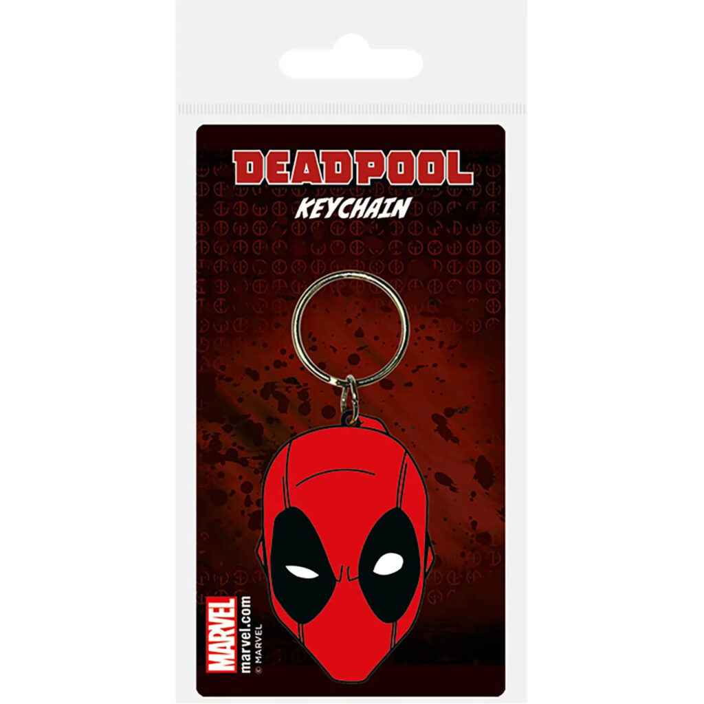 Deadpool - Face PVC Keychain