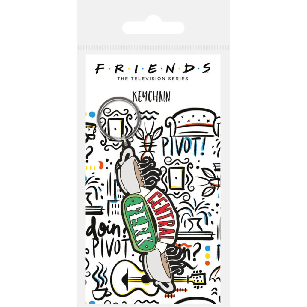 Friends - Central Perk Sketch PVC Keychain