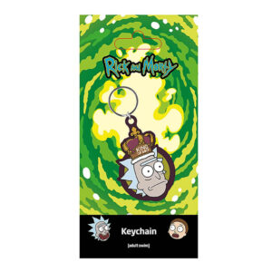 Rick And Morty - King Of S**T PVC Keychain