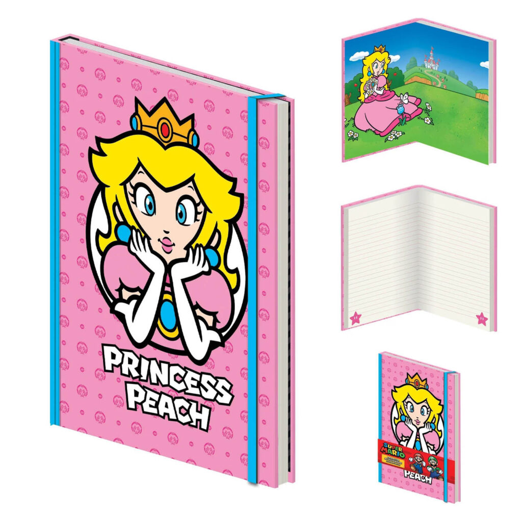 Super Mario - Peach A5 Premium Notebook