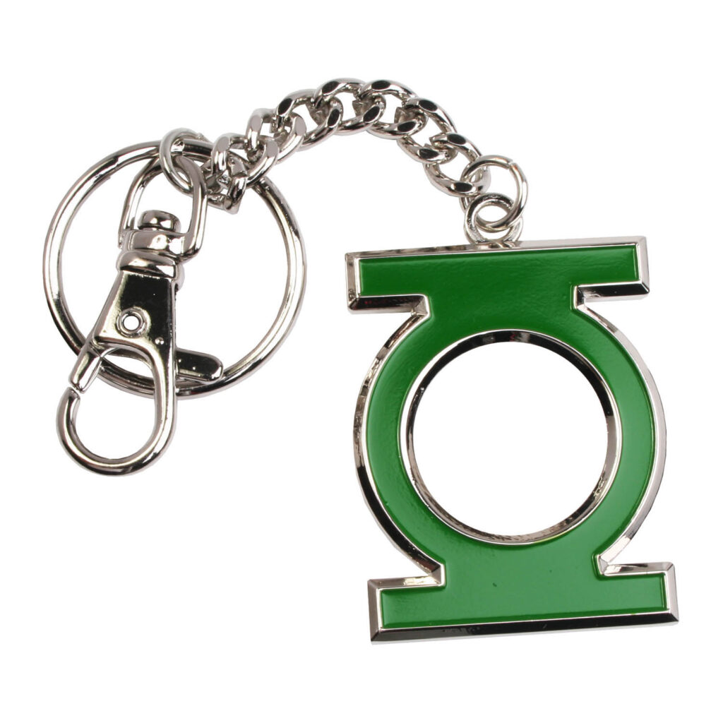 DC Comics - Green Lantern Shaped Logo Keychain