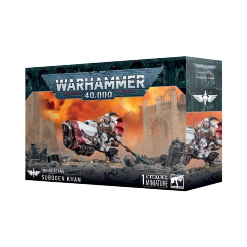 Space Marines White Scars Suboden Khan