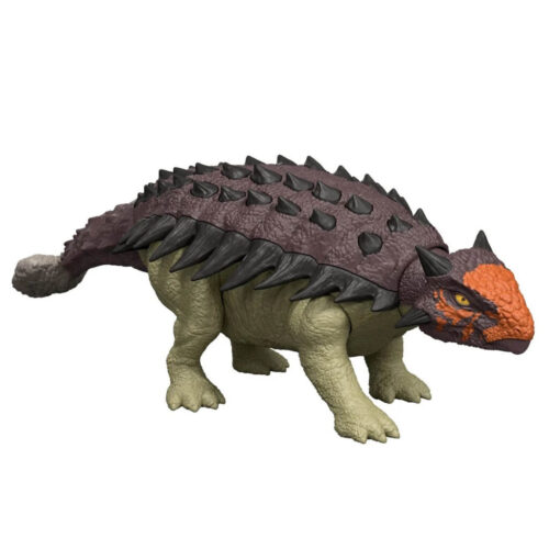 Jurassic World Wild Roar Ankylosaurus Action Figure