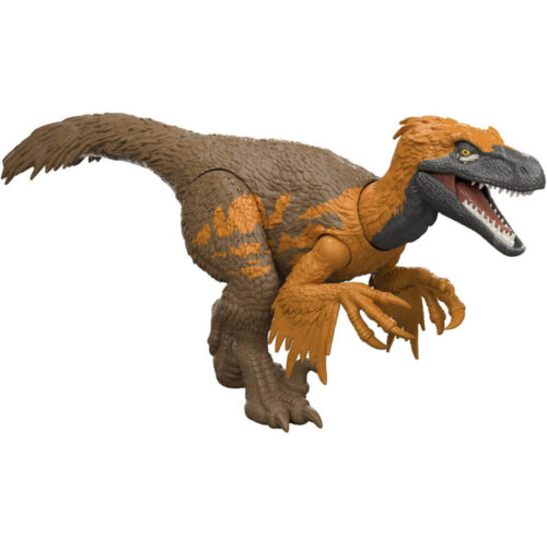 Jurassic World Rebirth Wild Roar Utahraptor Action Figure