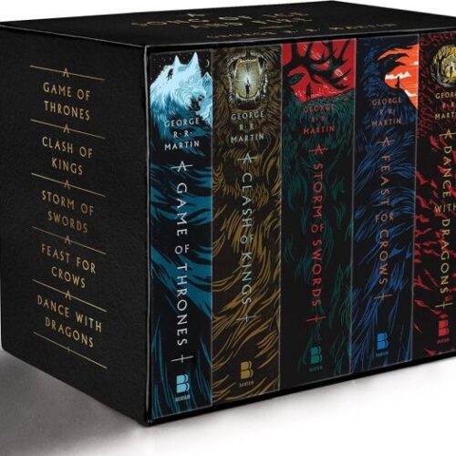 Song of Ice and Fire box set (Fimm bóka sett)