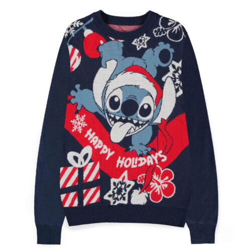 Lilo & Stitch - Stitch Santa Christmas Jumper - XL