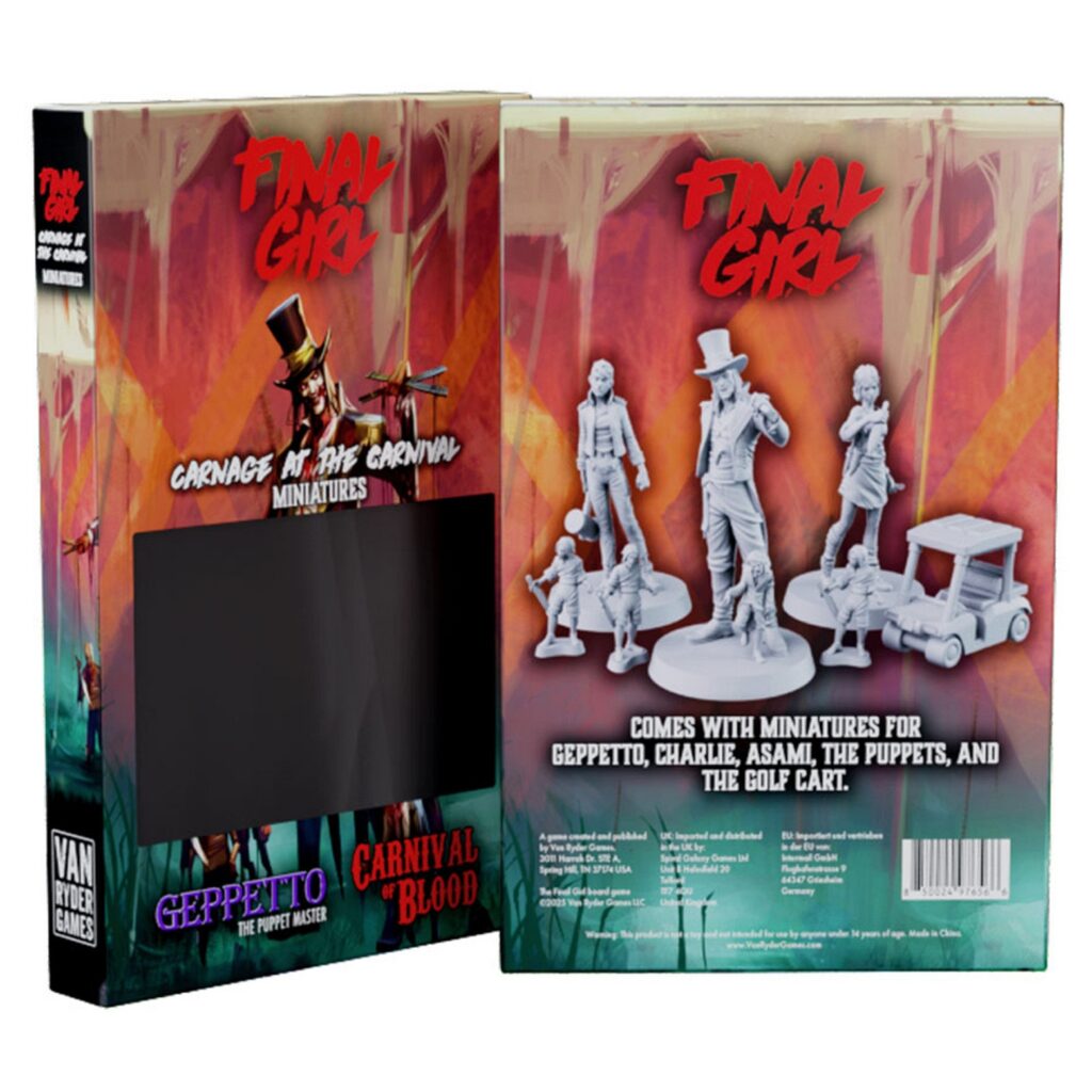 Final Girl – Carnage at the Carnival Miniatures Set