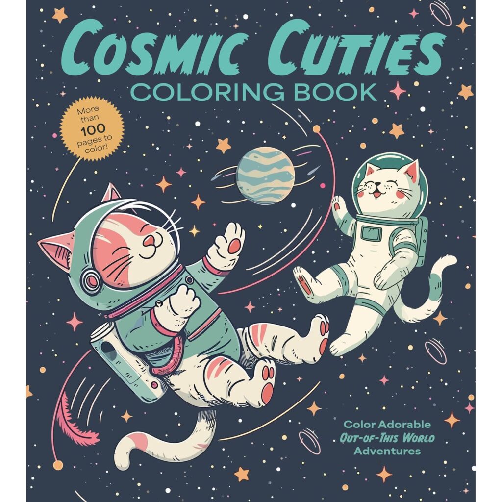 Cosmic Cuties Coloring Book