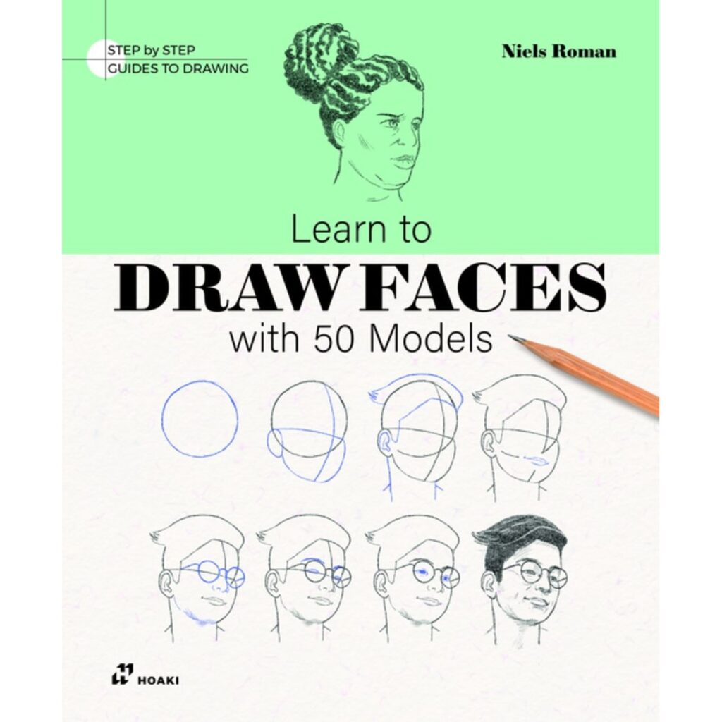Learn To Draw Faces With 50 Models