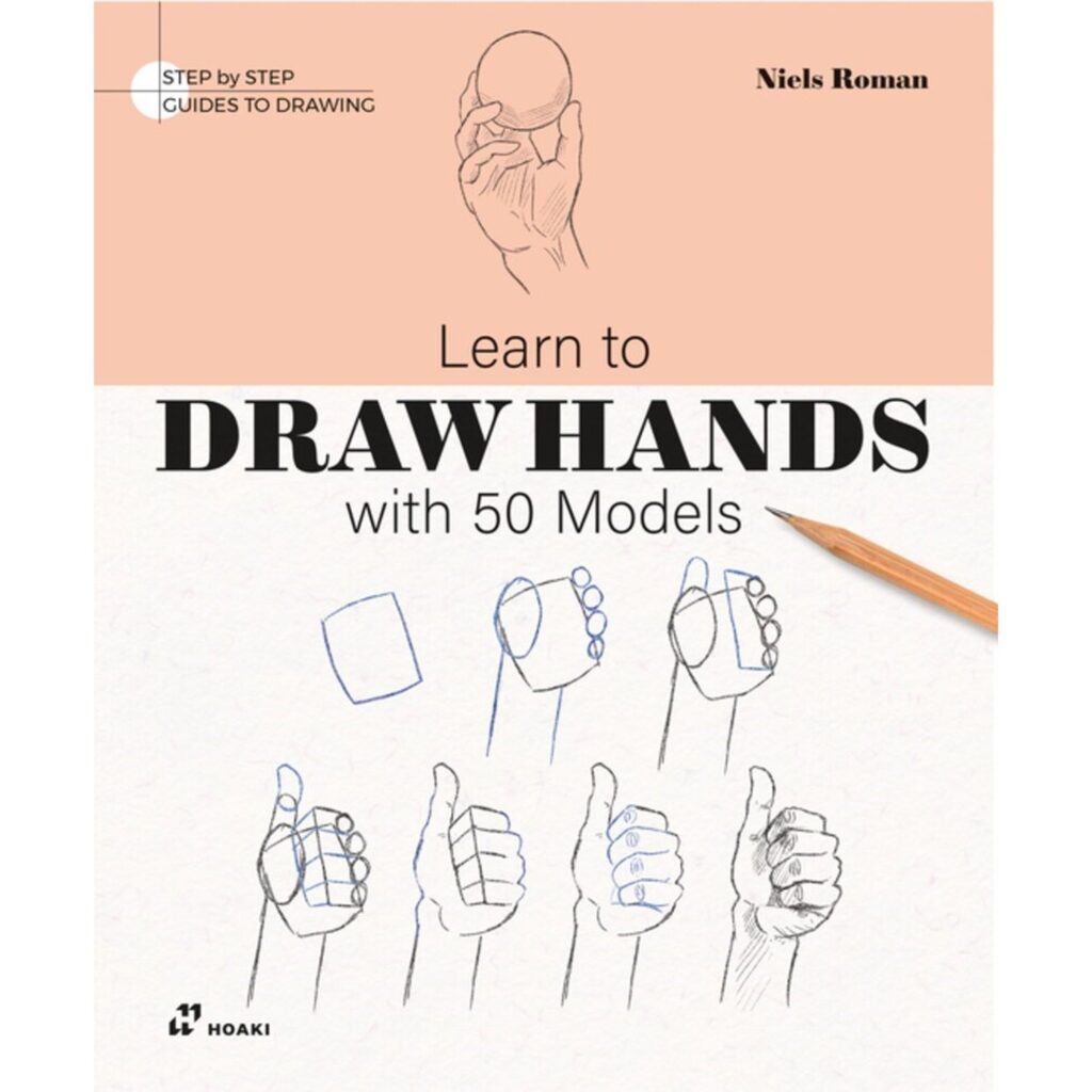 Learn To Draw Hands With 50 Models