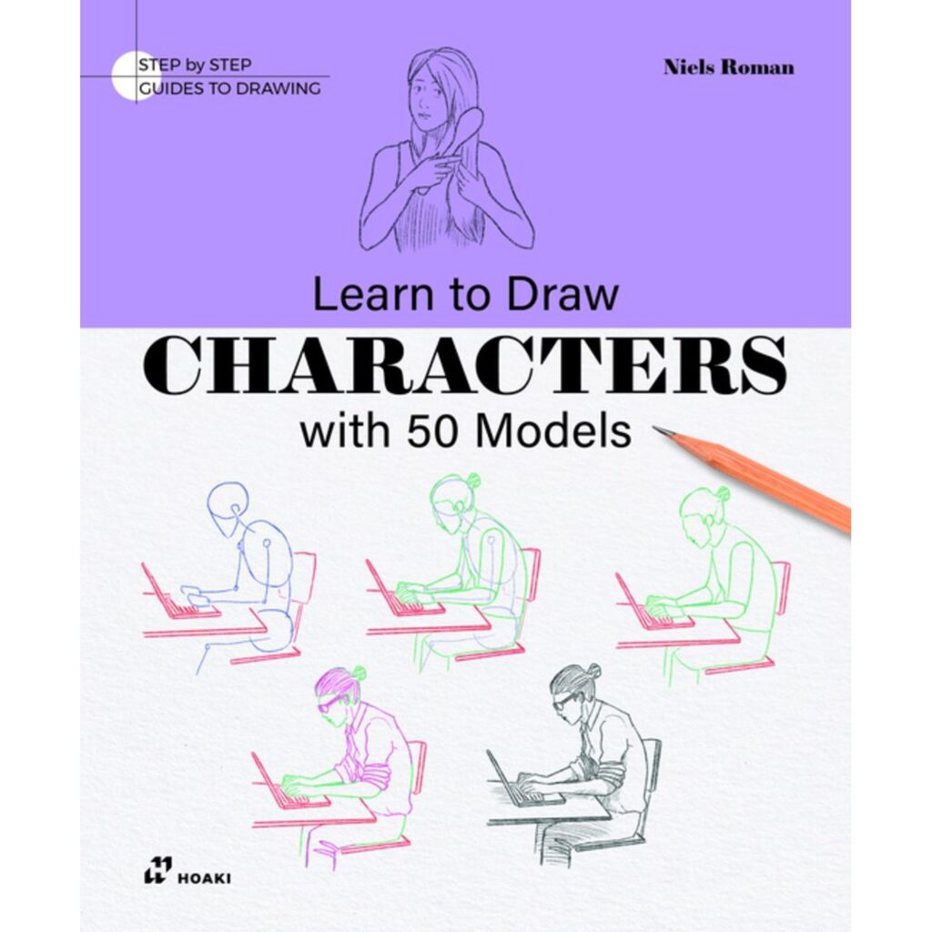 Learn To Draw Characters With 50 Models