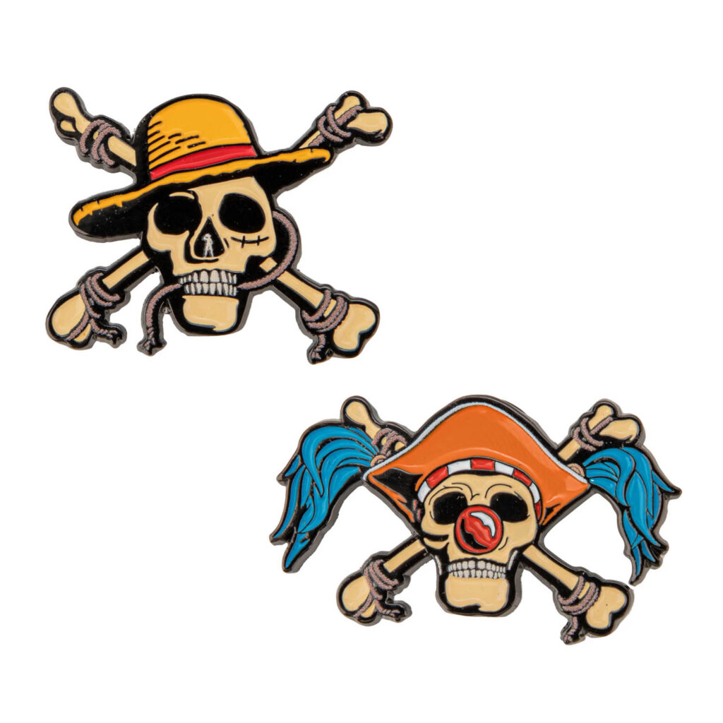 One Piece – Luffy & Buggy Set of 2 Pins