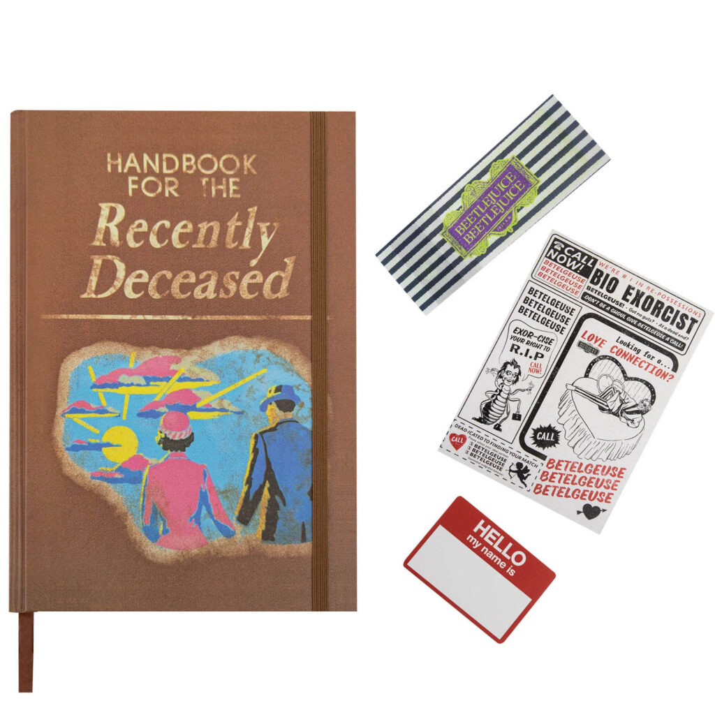 Beetlejuice – Handbook for the Recently Deceased Hardcover Notebook