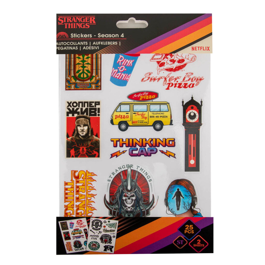 Stranger Things – Stickers Season 4