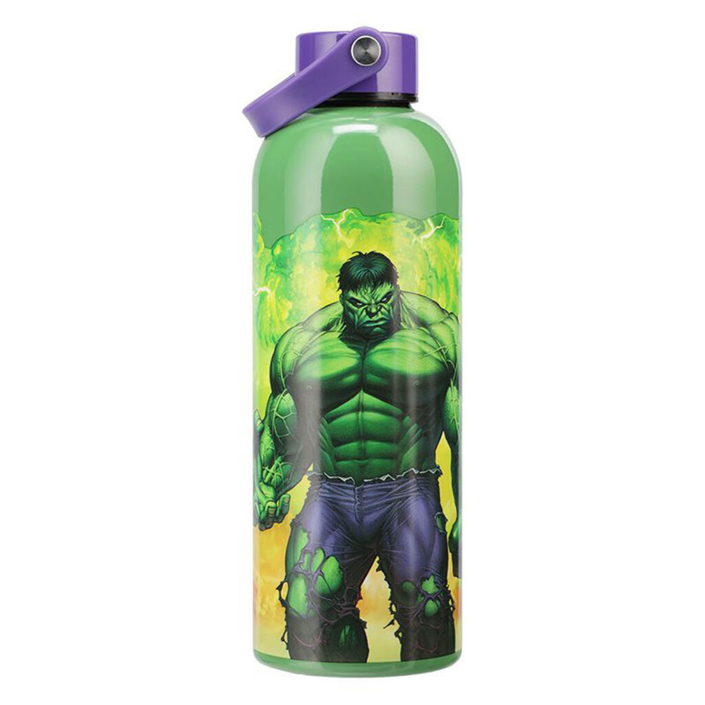 Hulk Metal Water Bottle with Carry Loop