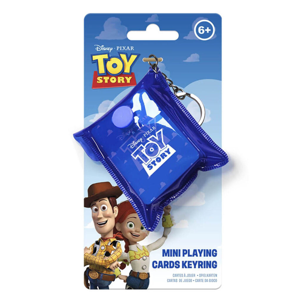 Toy Story Mini Playing Cards Keychain
