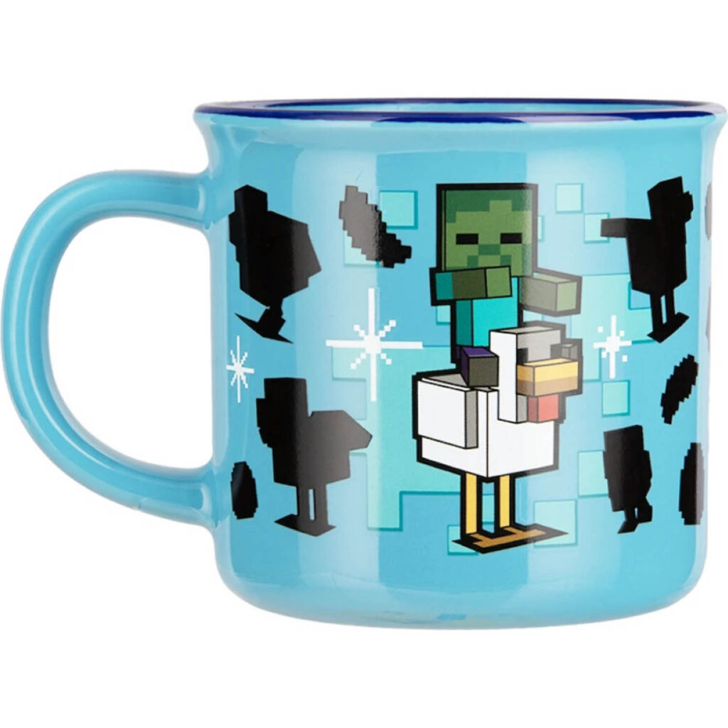 Minecraft Chicken Jockey Heat Change Mug