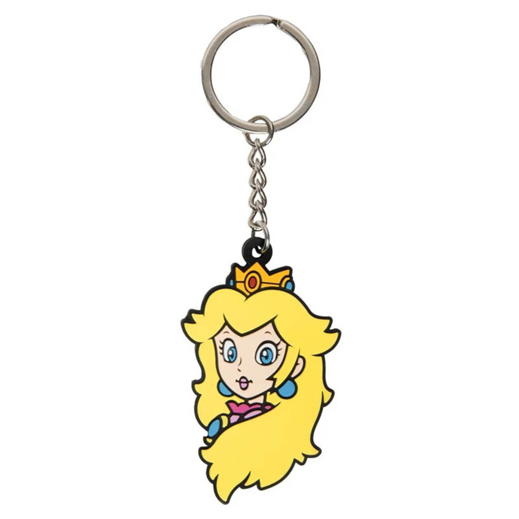 Super Mario Princess Peach PVC Keyring