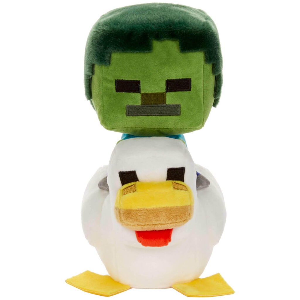 Minecraft Chicken Jockey 8-Inch Deluxe Plush