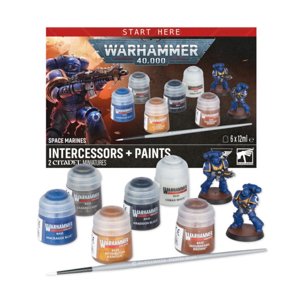 Warhammer 40000 11th Intercessors+Paints