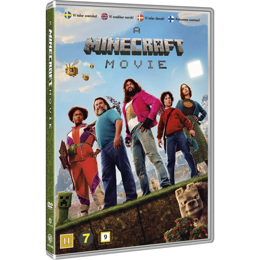 A Minecraft Movie DVD