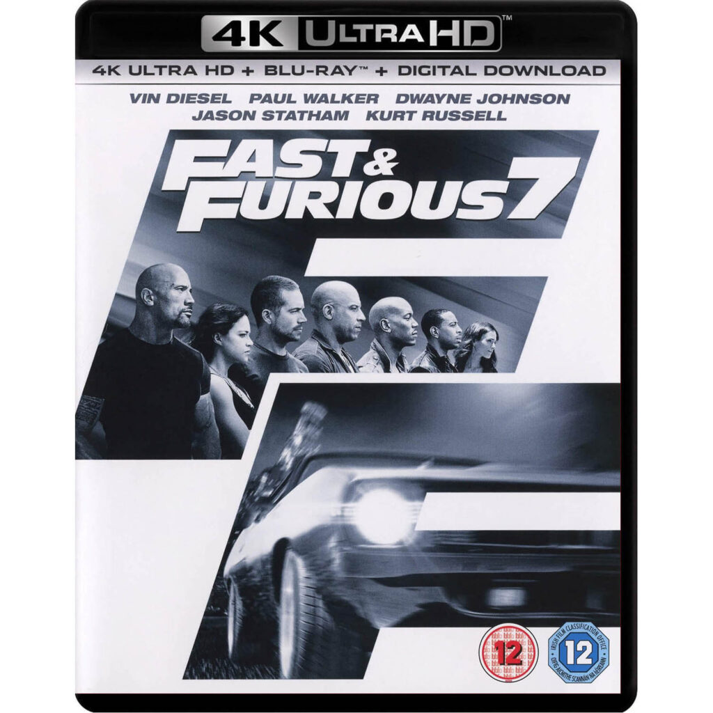 Fast and Furious 7 (UHD Blu-ray)
