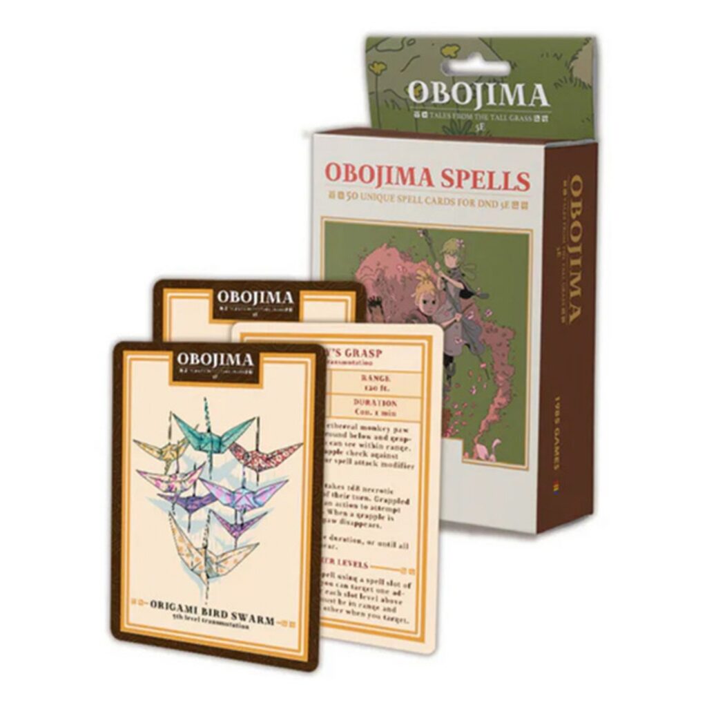 Obojima Spell Cards