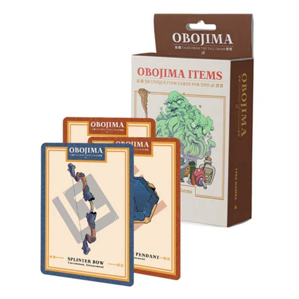 Obojima Magic Item Cards