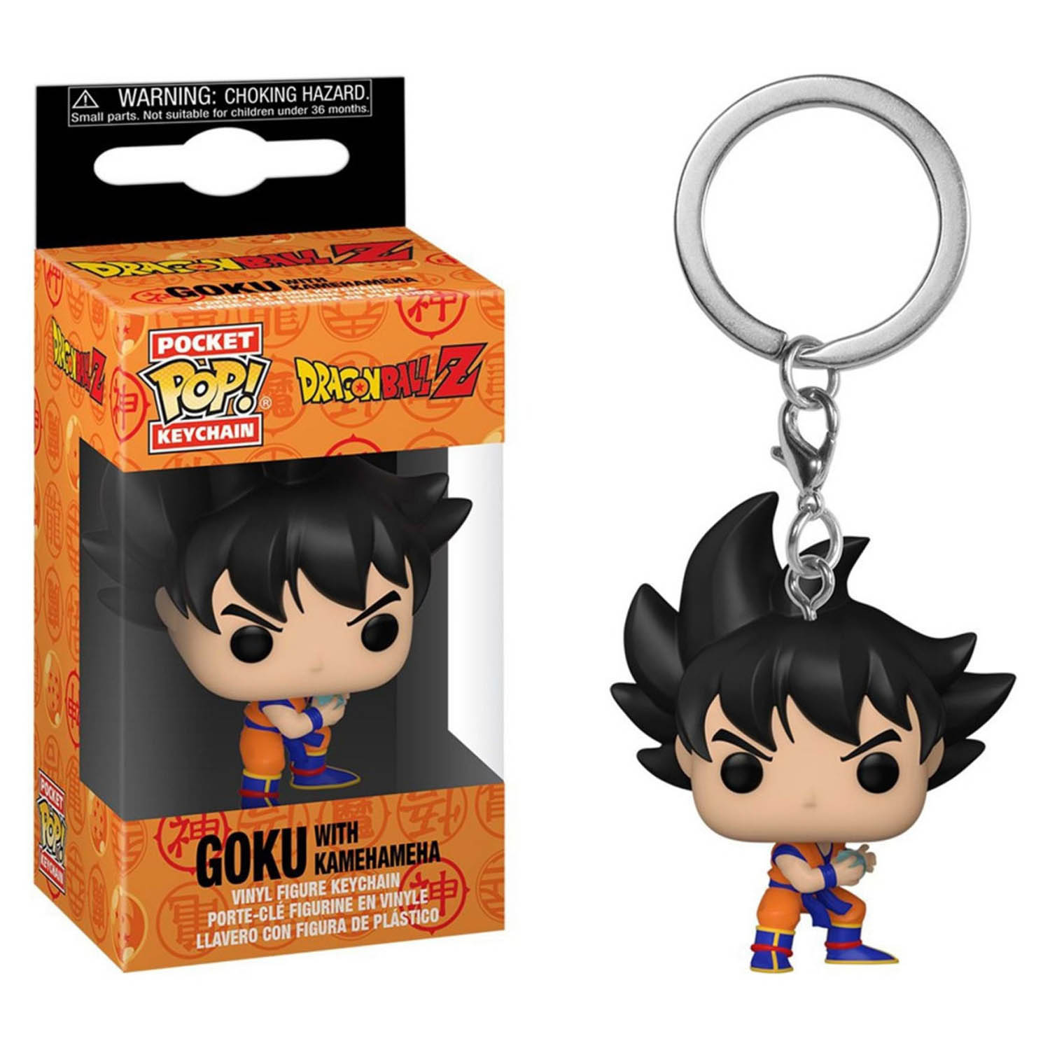 Dragon Ball Z Goku with Kamehameha Pocket Pop! Keychain
