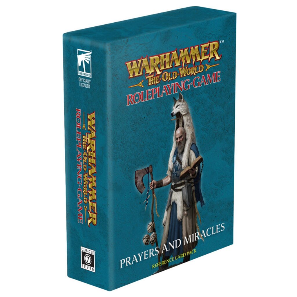 The Old World RPG Prayers & Miracles Deck