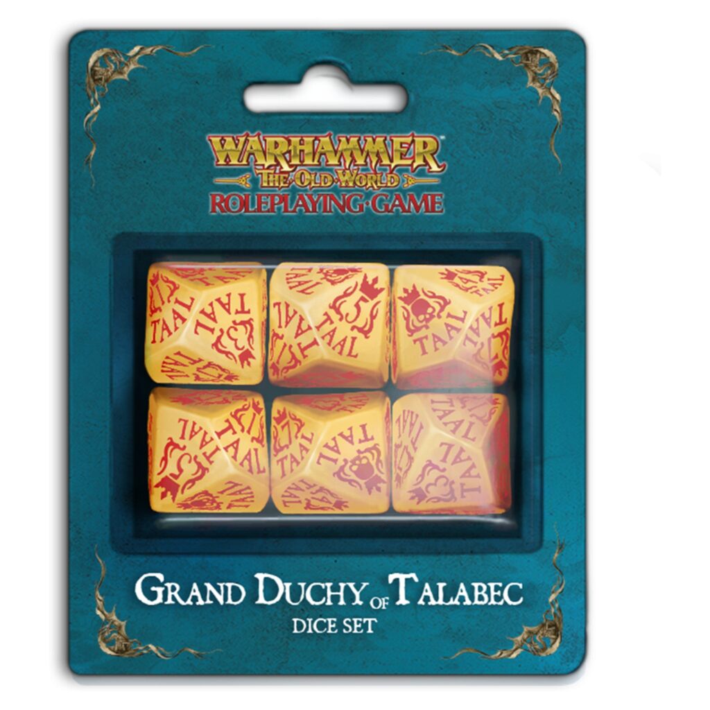 The Old World RPG Grand Duchy of Talabec Dice Set