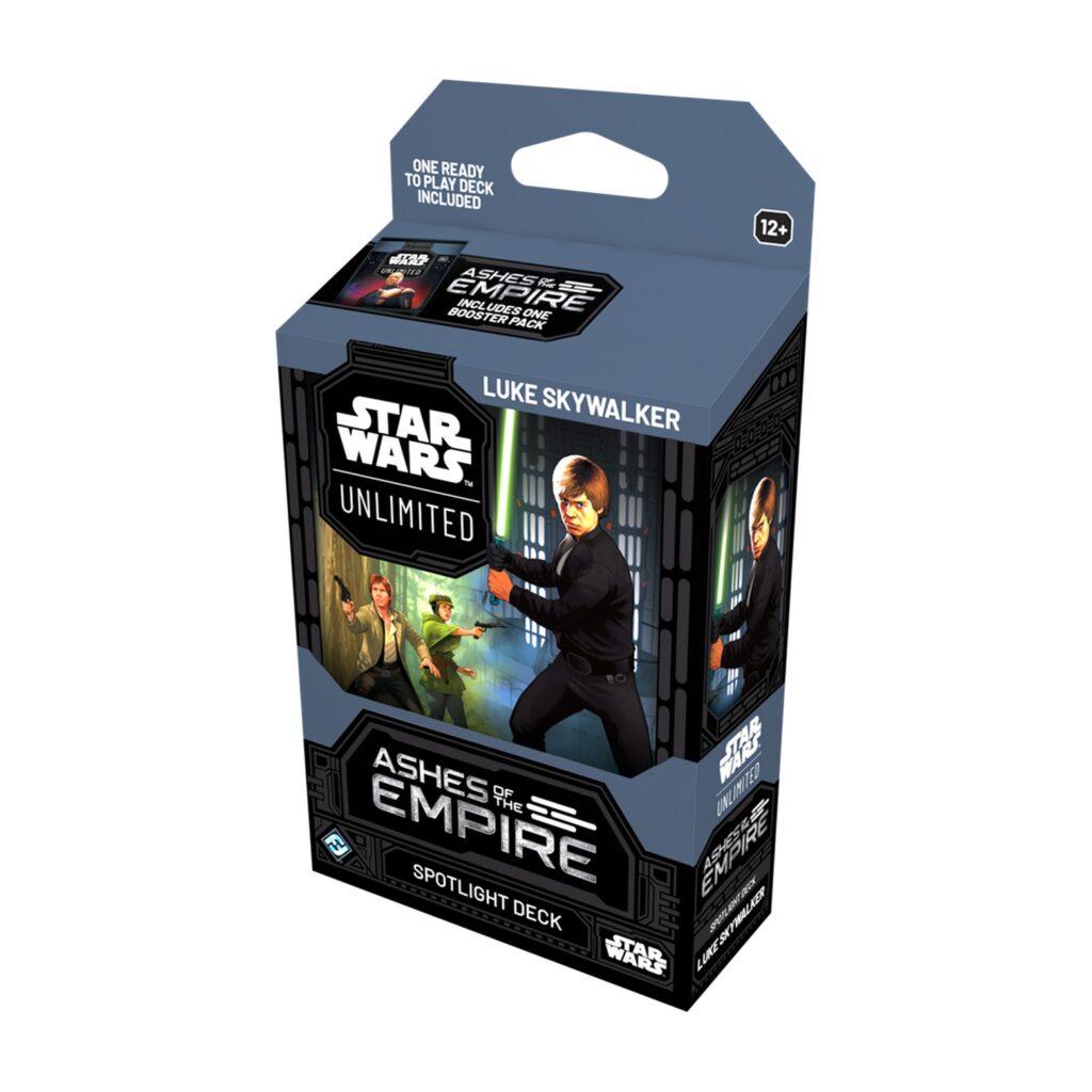 SWU Ashes of the Empire: Luke Skywalker Spotlight Deck
