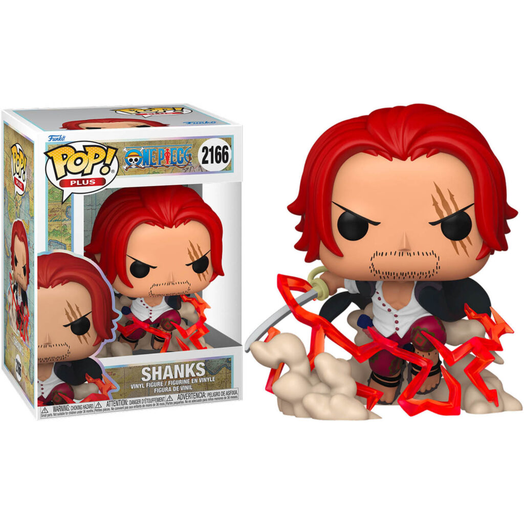 One Piece Shanks Pop! Vinyl Figure Plus