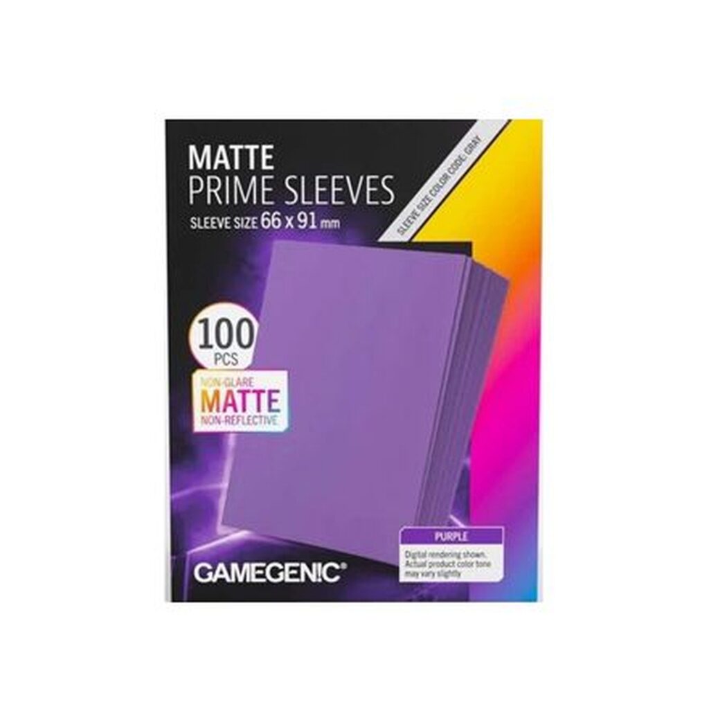 Matte Prime Sleeves Purple 66×91
