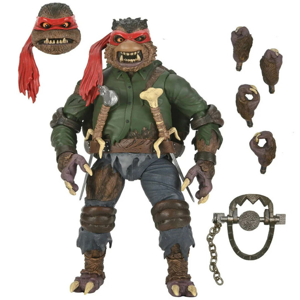 UMxTMNT Ultimate Raphael Wolfman- 7″ Scale Action Figure