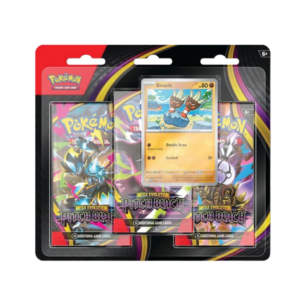 Pitch Black 3 Pack Blister