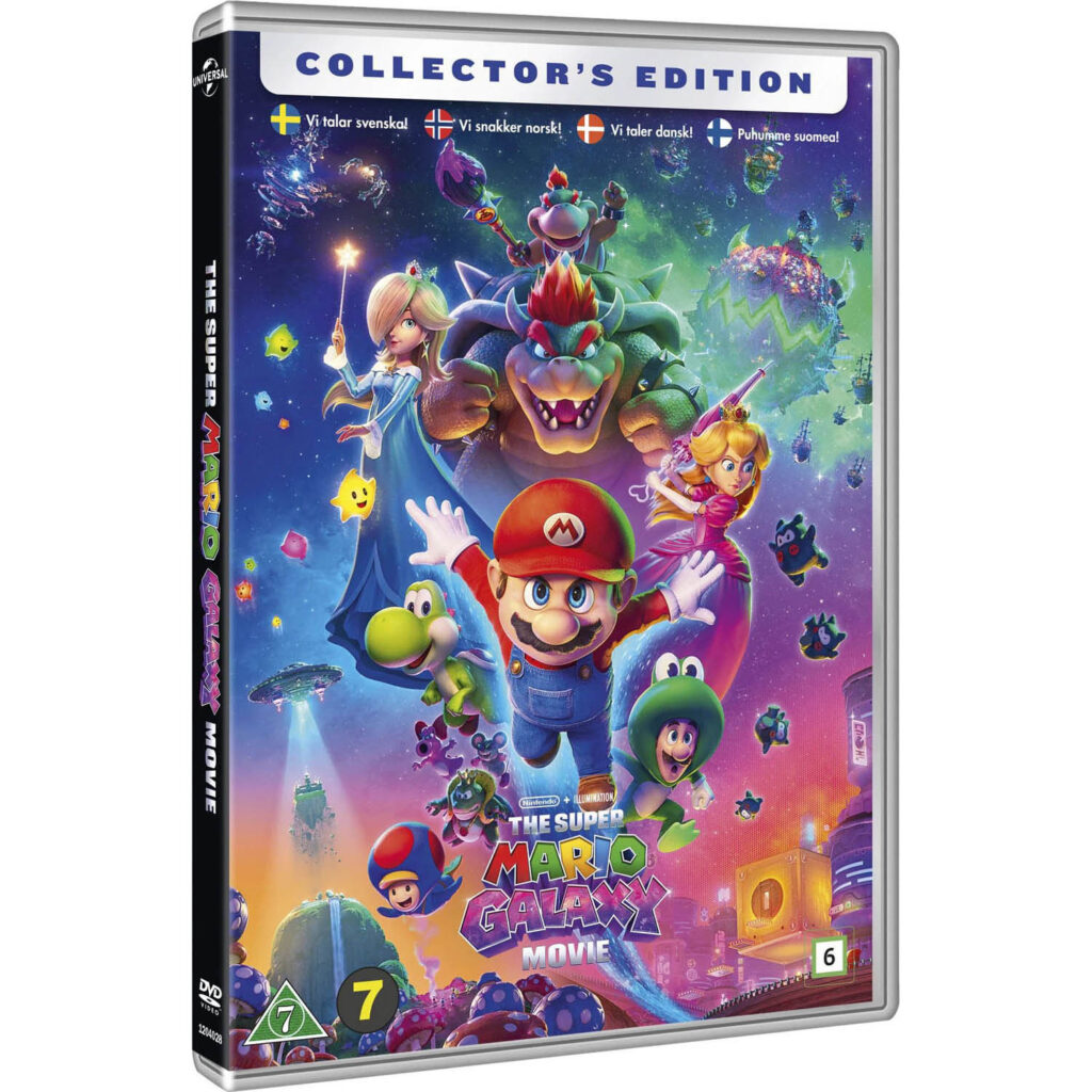 Super Mario Galaxy Movie DVD